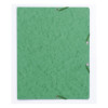 Gummibandsmapp kartong u.kl. A4 grön