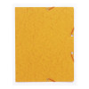 Gummibandsmapp kartong u.kl. A4 gul