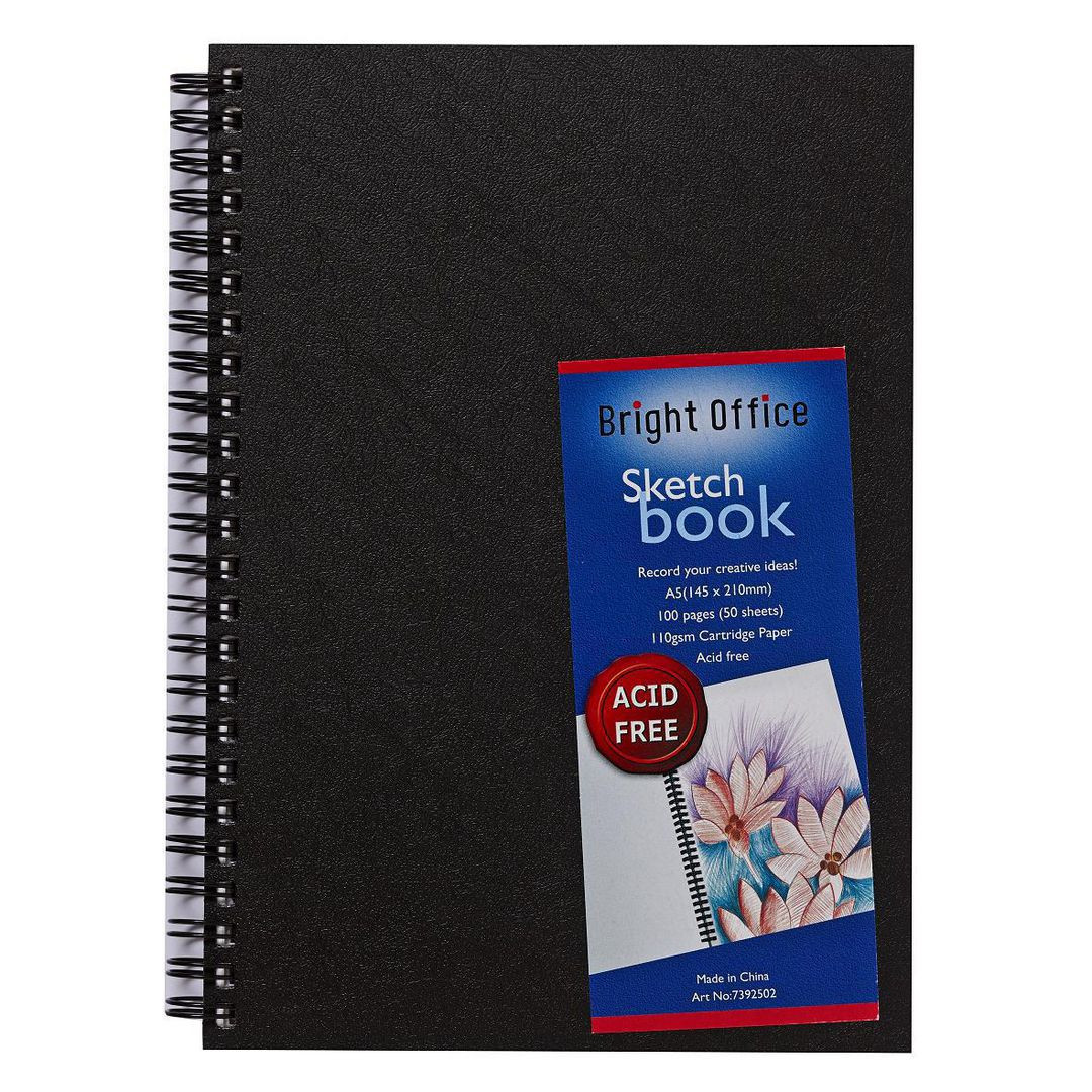 BildeSkissblock BRIGHT OFFICE A5 50bl 110g