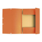 Gummibandsmapp EXACOMPTA 3-kl ECO orange