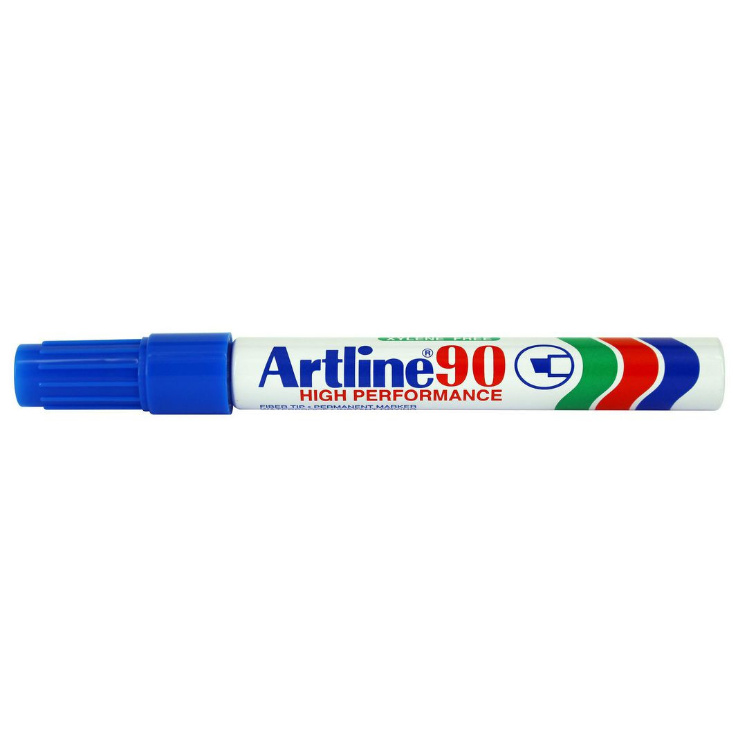 BildeMärkpenna ARTLINE 90 sned 5mm blå