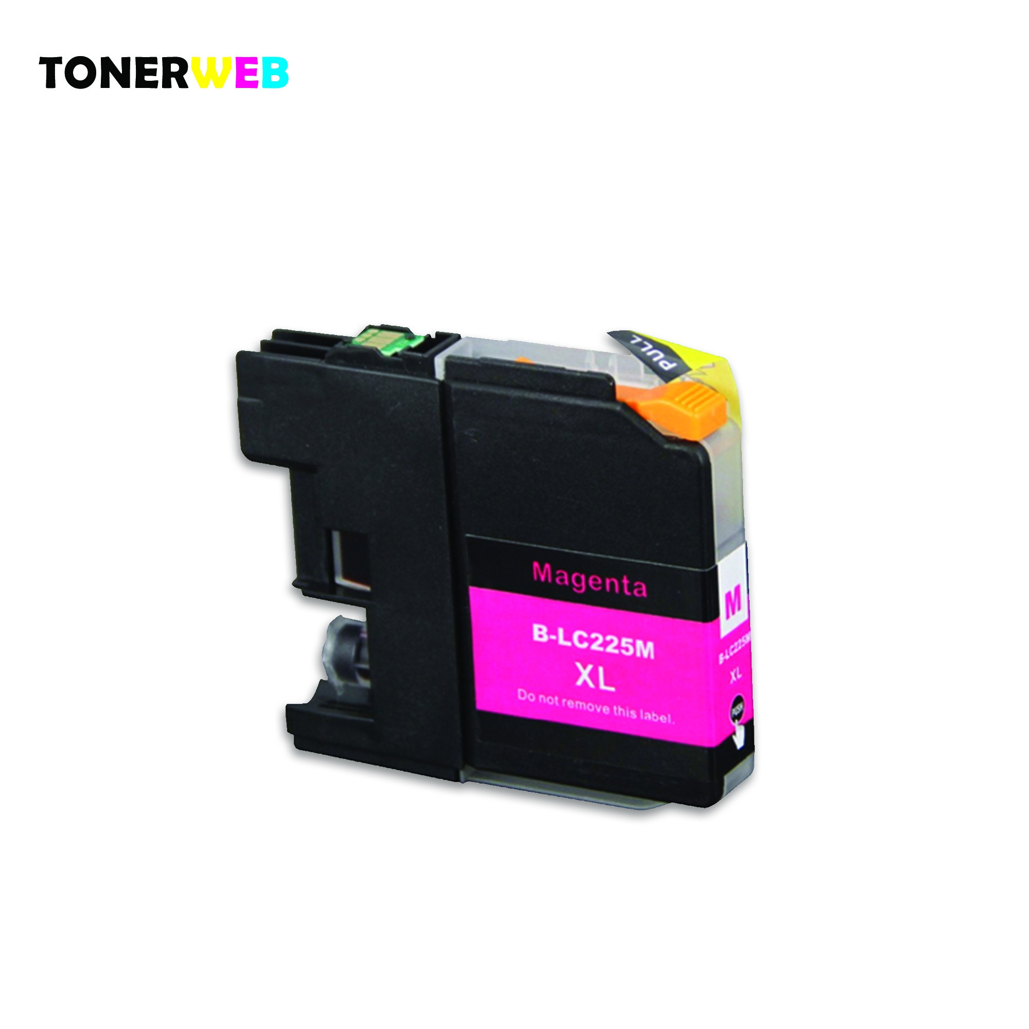 Brother LC225XL M (magenta) blekkpatron 15,6 ml - kompatibel