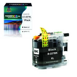 BildeBrother LC227XL BK (svart) blekkpatron 28 ml - kompatibel