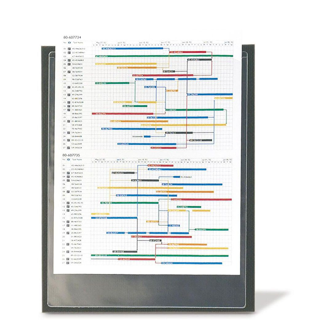 BildePlastficka självhäftande PP A4 10/fp