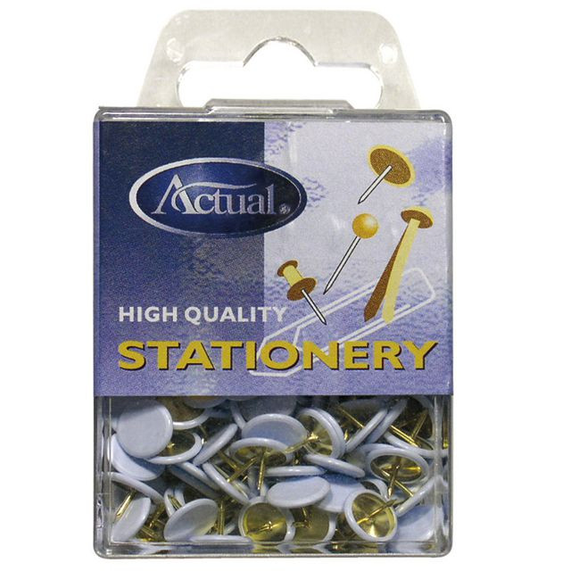 BildeHäftstift plastask vita 200/fp