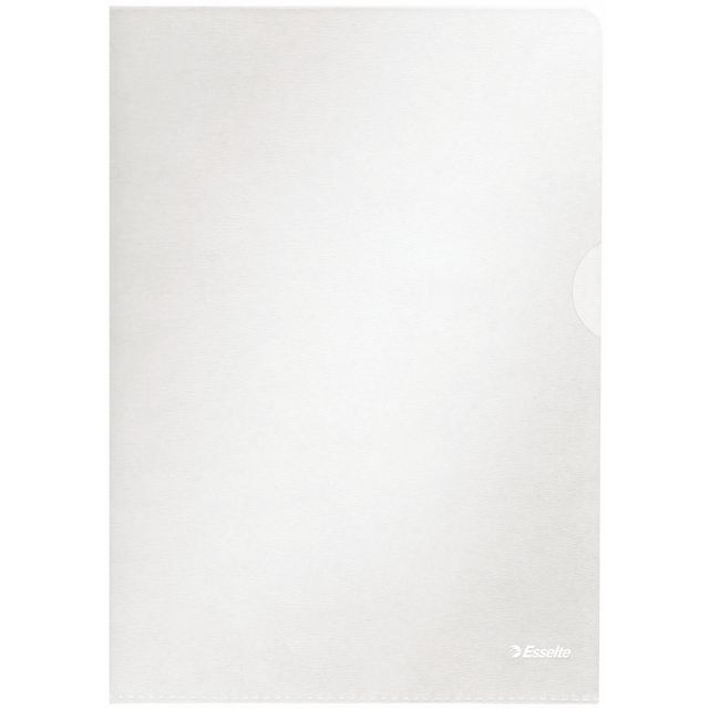 BildeAktmapp ESSELTE A4 0,11 ofärgad 100/fp