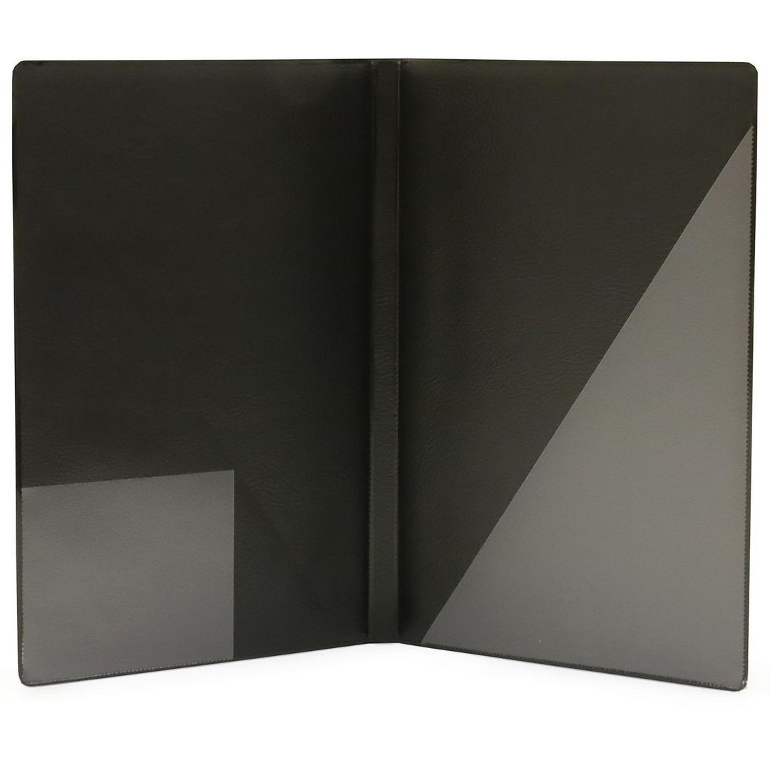 BildeBlockomslag för A5-format svart