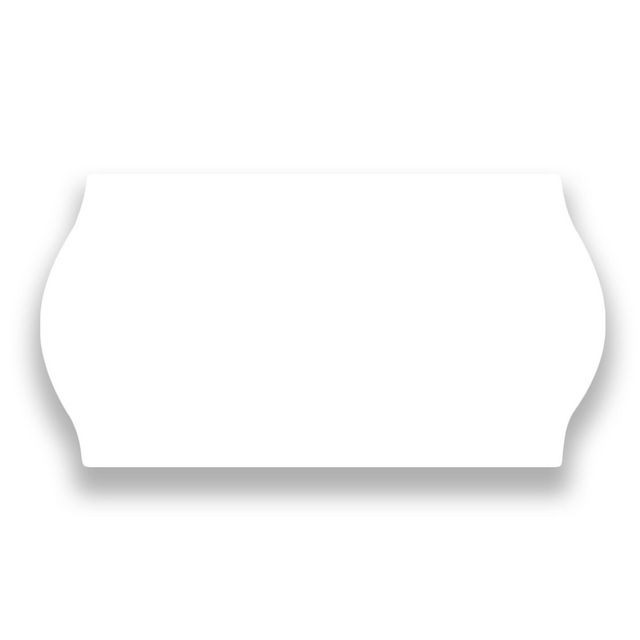 BildePrisetikett 22x12mm G2 vit 10500/fp