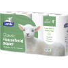 Hushållspapper LAMBI Classic vit 20/fp