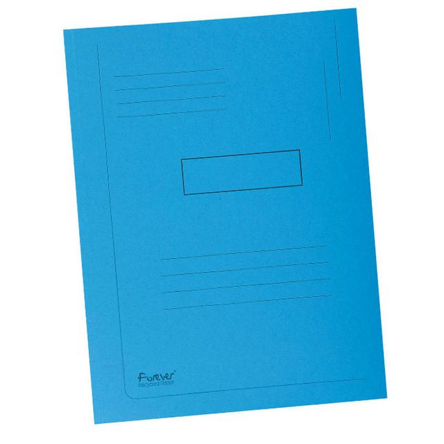 BildeMapp EXACOMPTA 2-klaff 280g A4 blå