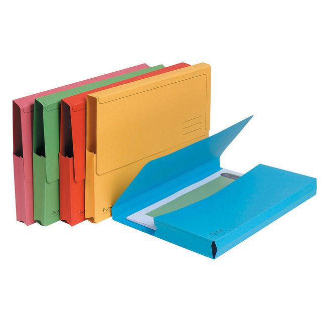 BildeArkivmapp EXACOMPTA 1-kl 290g sort 10/fp