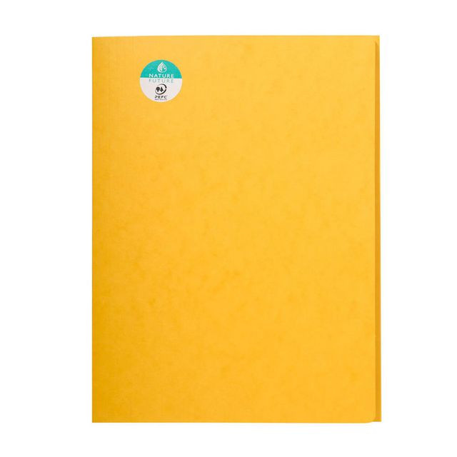 BildeMapp EXACOMPTA 3-klaff 400g A4 gul