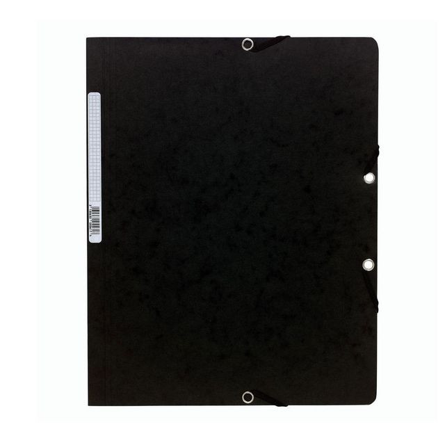 BildeGummibandsmapp u.kl. EXACOMPTA A4 svart