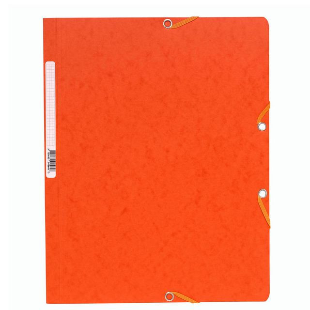BildeGummibandsmapp u.kl. EXACOMPTA A4 orange