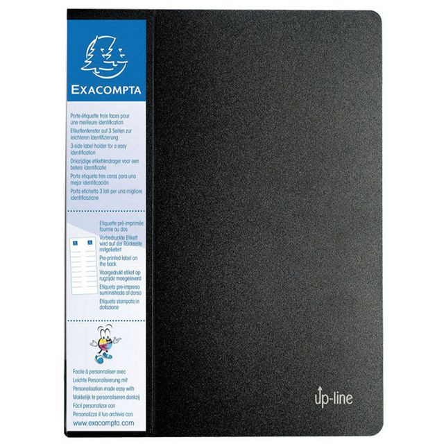 BildeDemobok EXACOMPTA 40 fickor svart