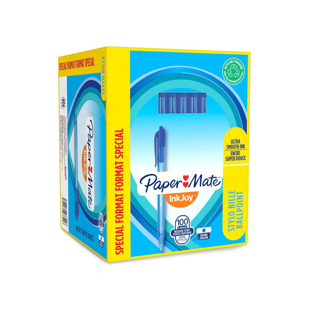 BildeKulpenna Inkjoy 100 RT 1,0 blå 100/fp