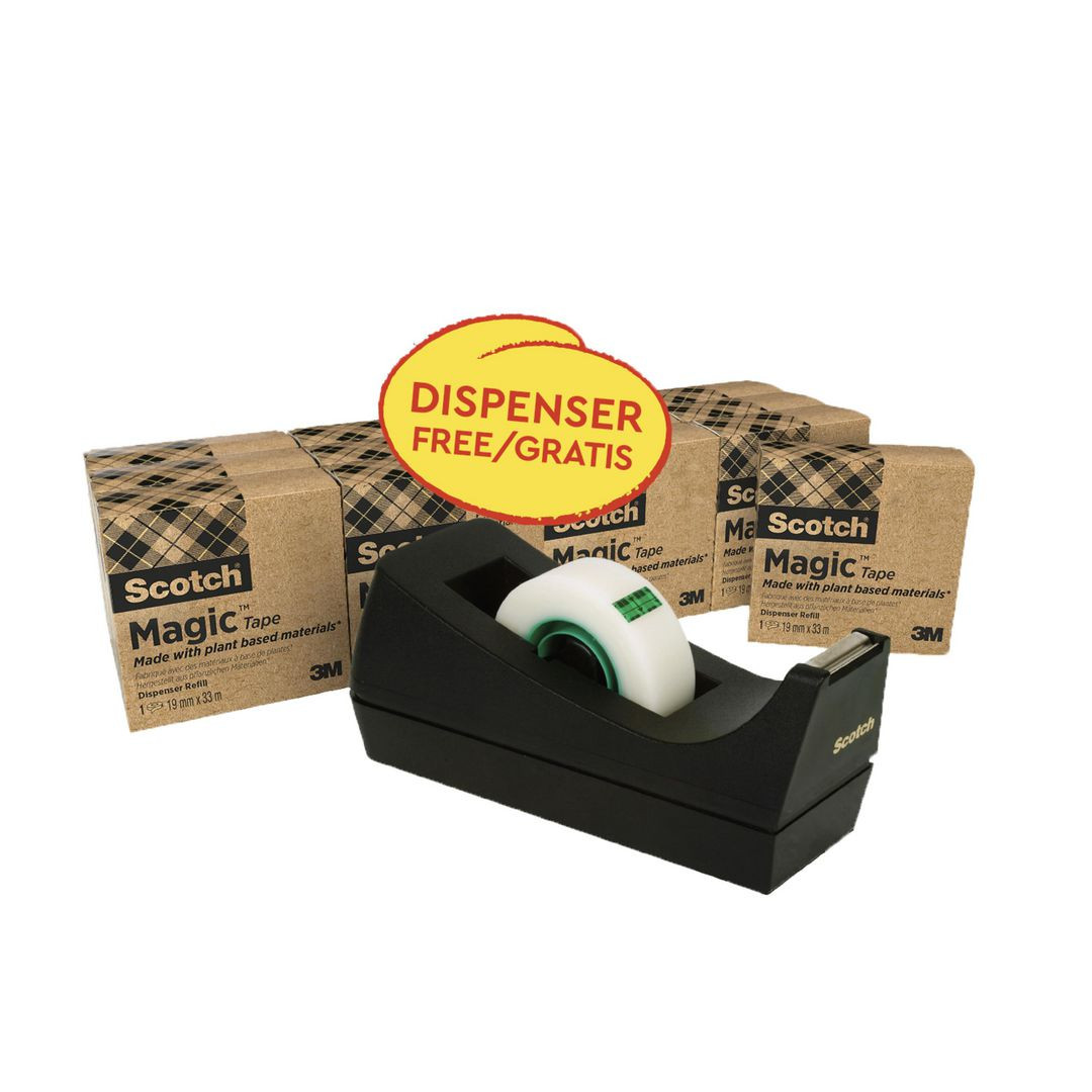 BildeDokumenttejp SCOTCH 19mmx33m +C38 14/fp