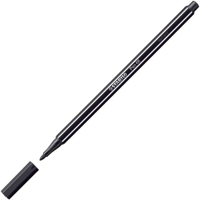 BildeFineliner STABILO Pen 68 svart