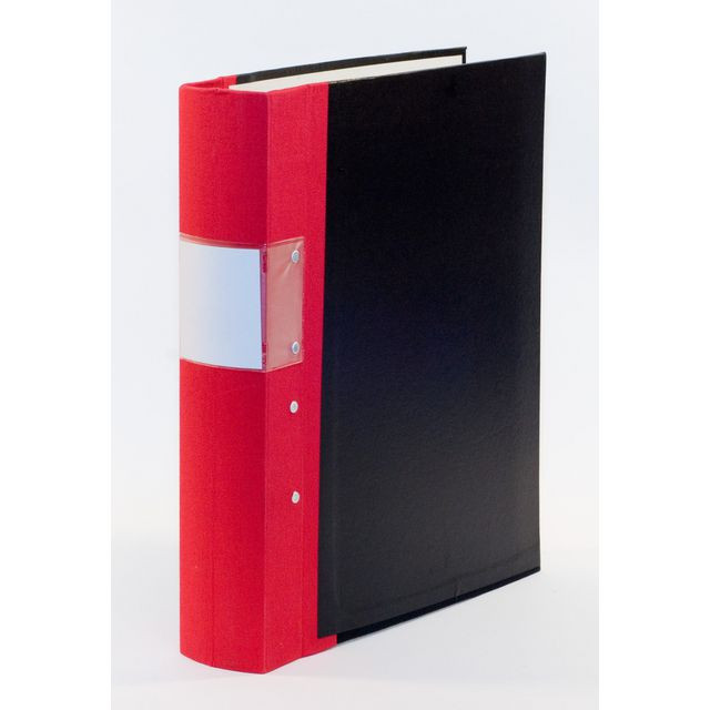 BildeKontorspärm neutral A4 60mm röd