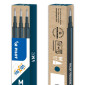 Refill PILOT Frixion 0,7mm svartblå 3/fp