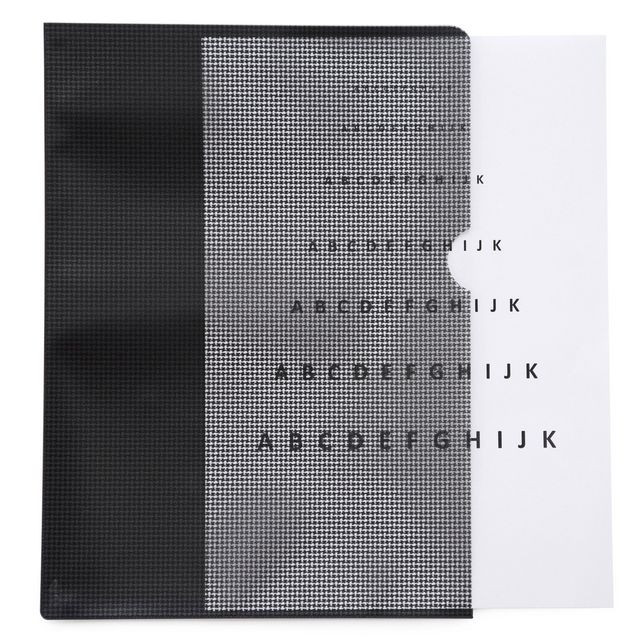 BildeAktmapp Security A4 PP Svart