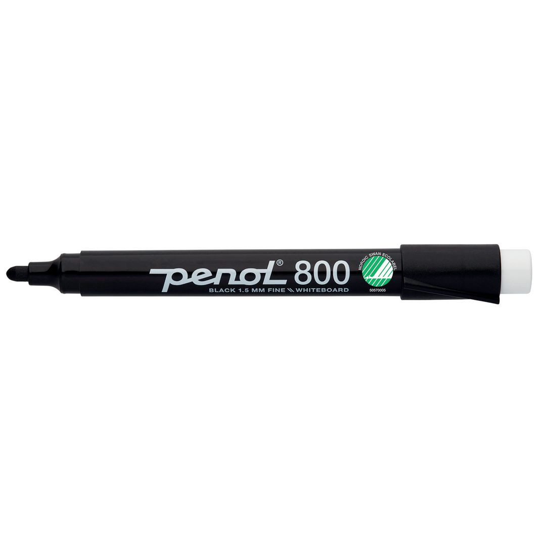 BildeWhiteboardpenna PENOL 800 rund svart