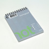 Spiralblock A6 100 blad olinjerat