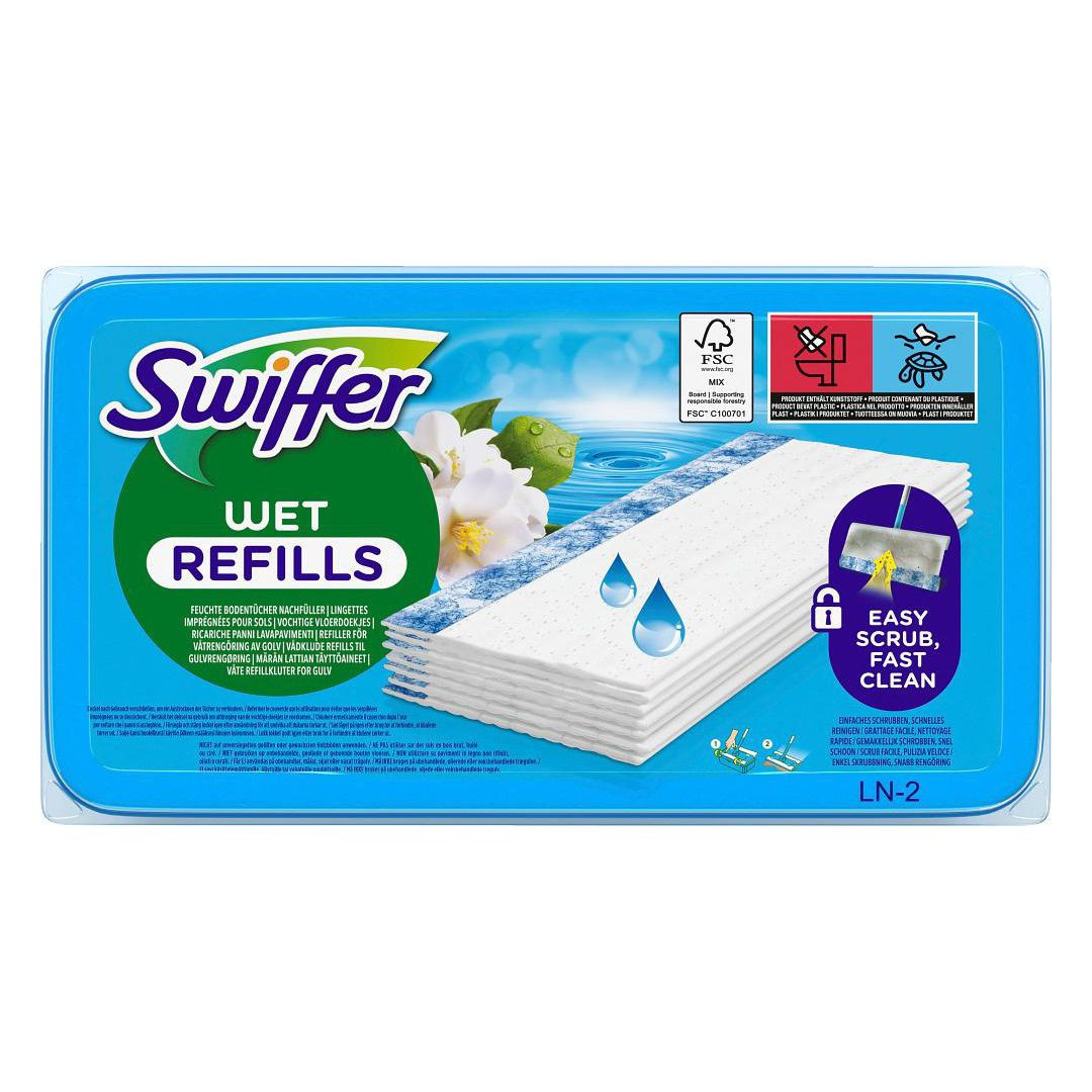BildeDammtrasa SWIFFER wet wipes refill 20/fp
