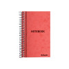 Spiralblock ESSELTE linj 76x127mm röd