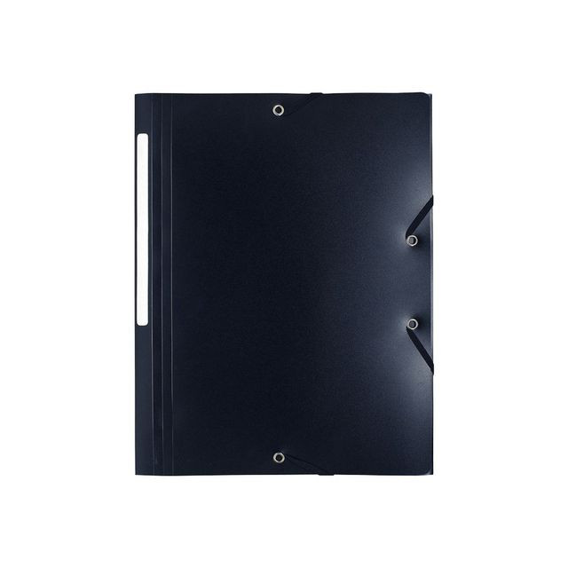 BildeGummibandsmapp EXACOMPTA 3-kl PP A4 sv