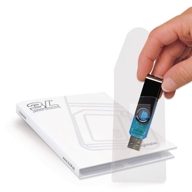 BildeUSB-ficka självhäftande 10/fp