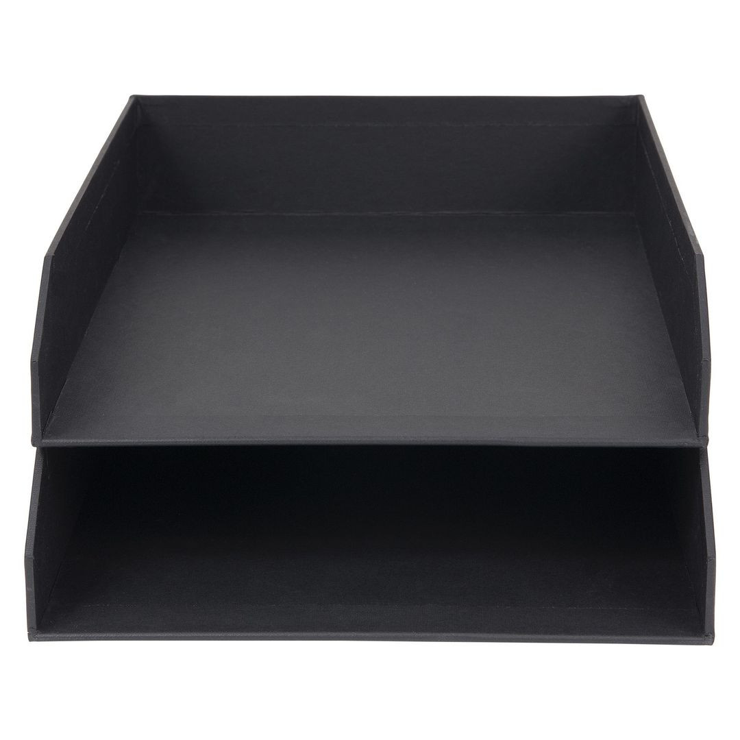 BildeBrevkorg kartong grå 2/fp