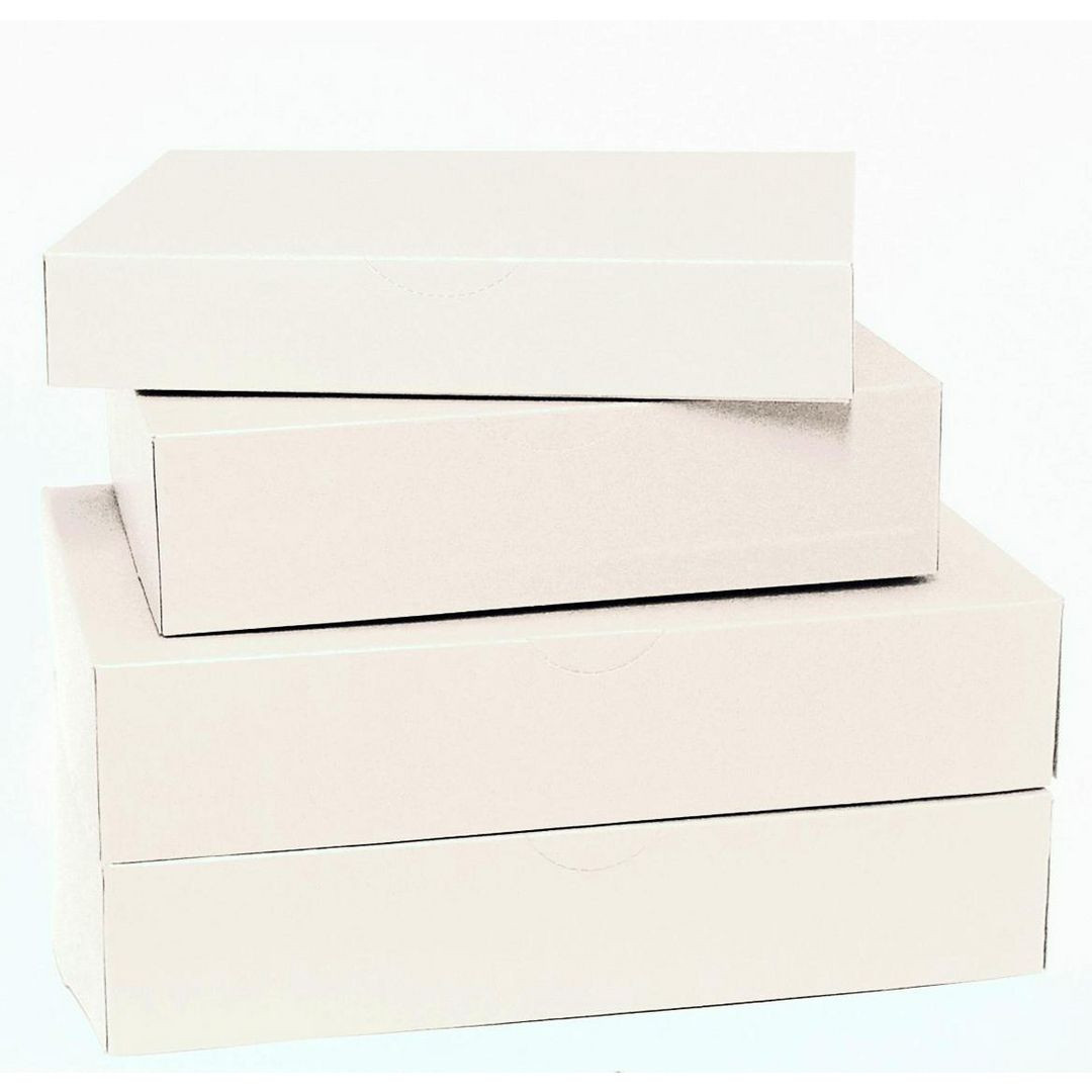 BildeArkivkartong A4 80mm vit 100/fp