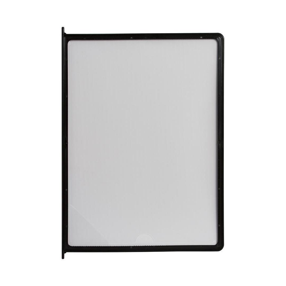 BildePanel Actual A4 svart 10/fp