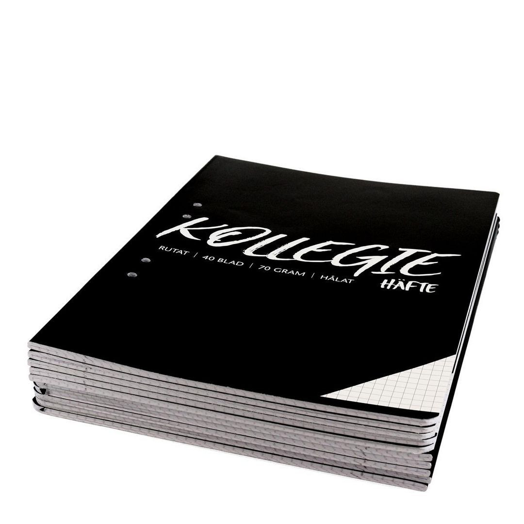 BildeKollegiehäfte A4 70g 40 blad rutat