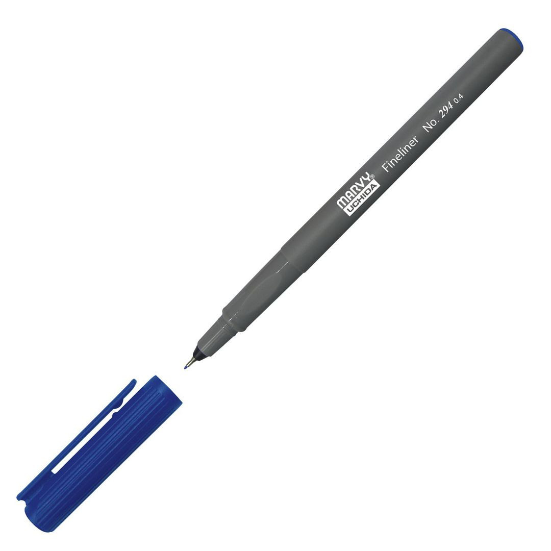 BildeFineliner MARVY 294 blå