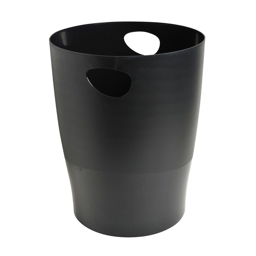 BildePapperskorg EXACOMPTA recycled 15L svart