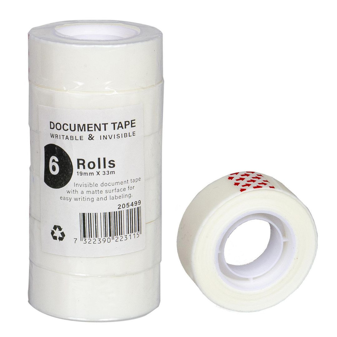 BildeDokumenttejp skrivbar 19mmx33m