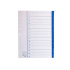 Pappersregister A4 1-15 10/fp