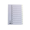 Plastregister A4 1-10 vit