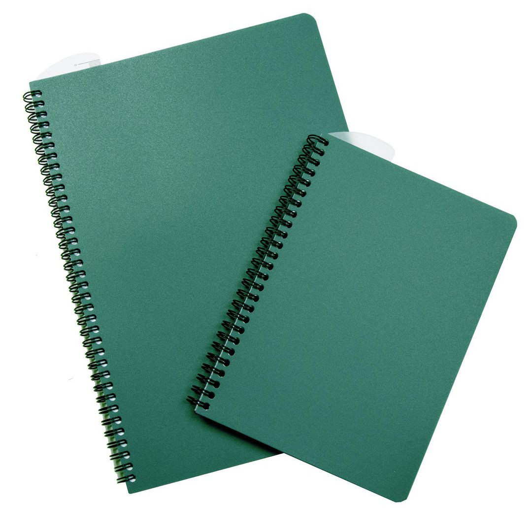 BildeAnteckningsblock PP A5 90bl grön