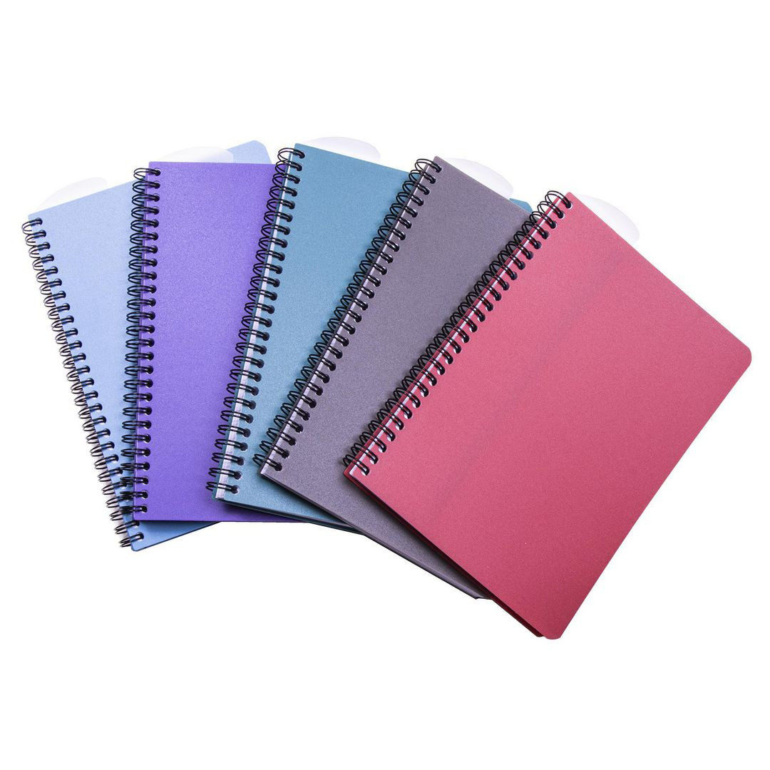 BildeAnteckningsblock PP A5 90bl sort.färger