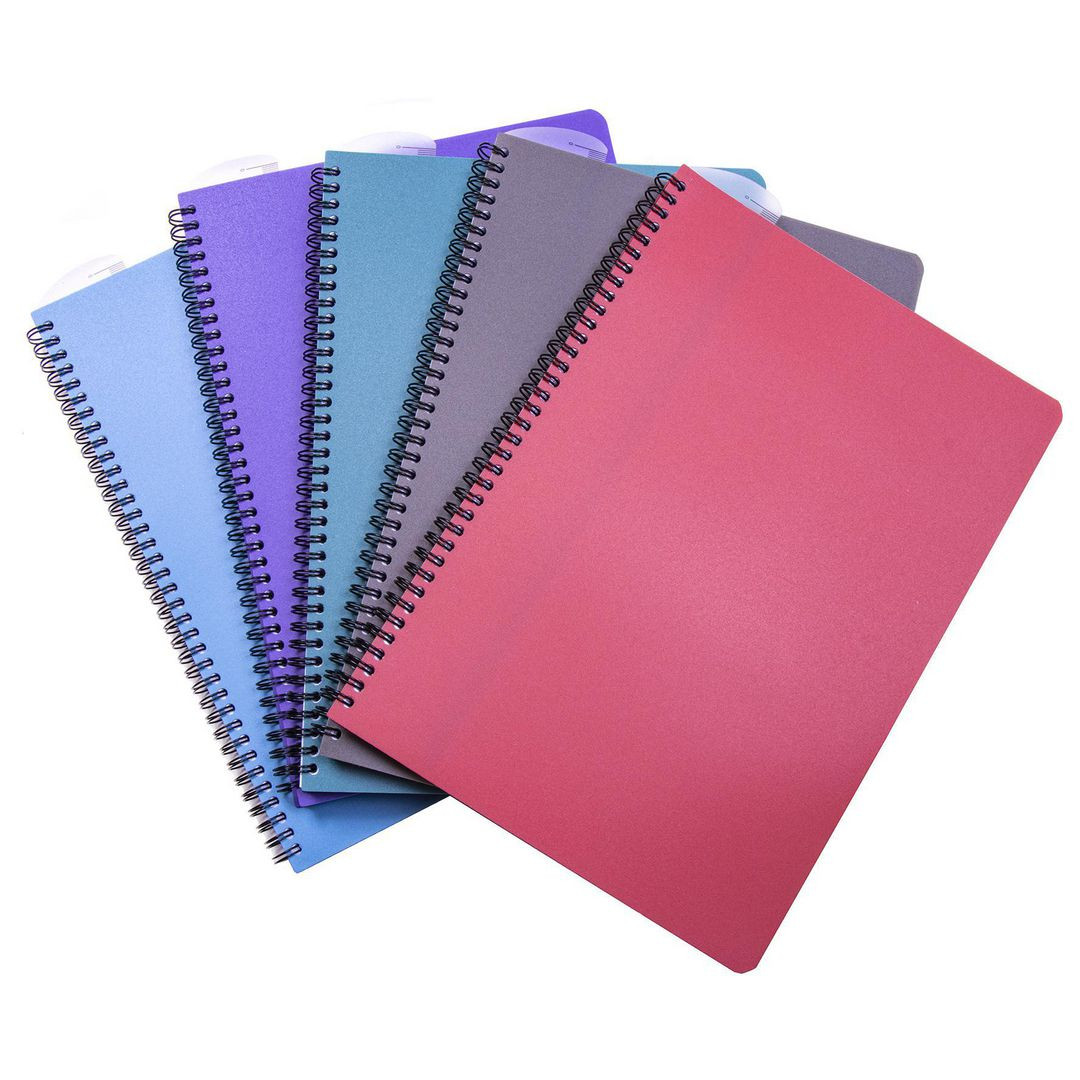 BildeAnteckningsblock PP A4 90bl sort.färger