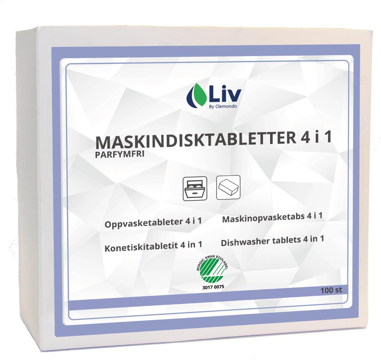 BildeMaskindisk LIV Tabs 4i1 100/fp