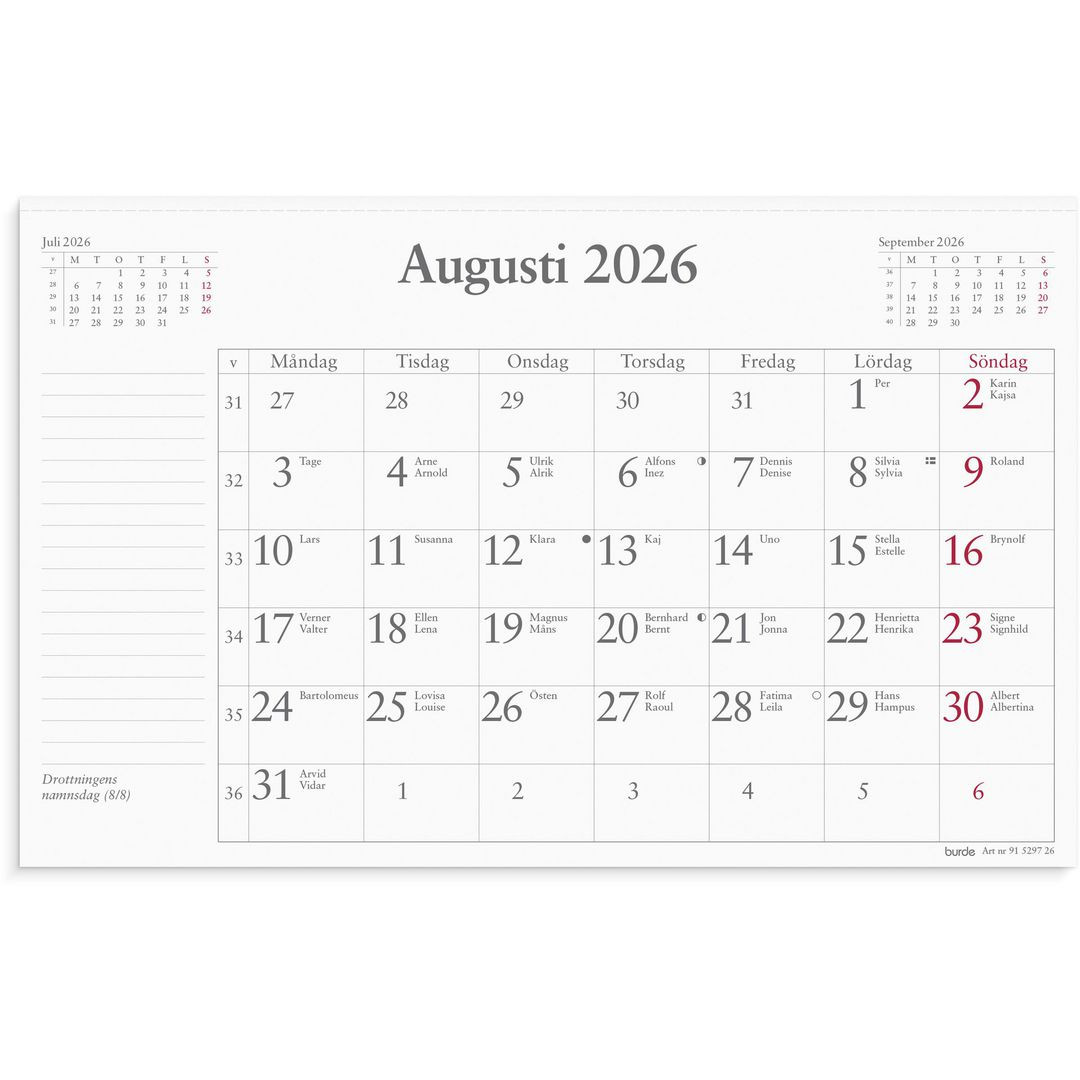 BildeMånadsblock 2026 240x152mm