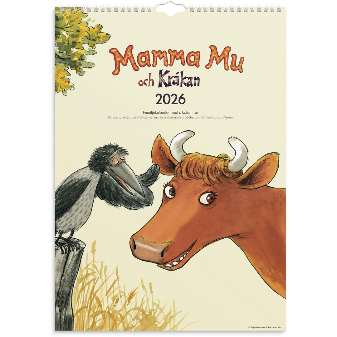BildeFamiljekalender Mamma Mu 2026