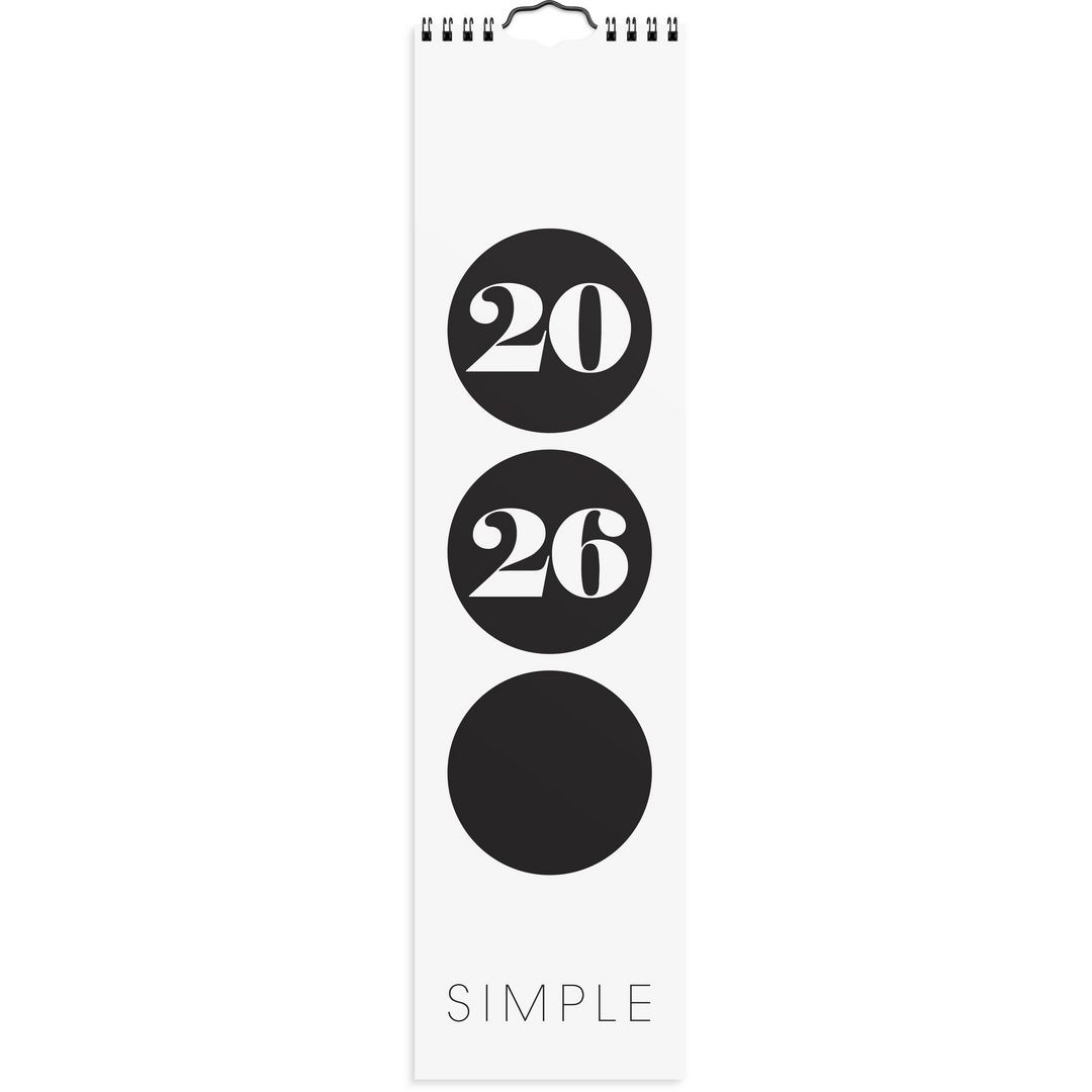 BildeVäggkalender Simple 2026