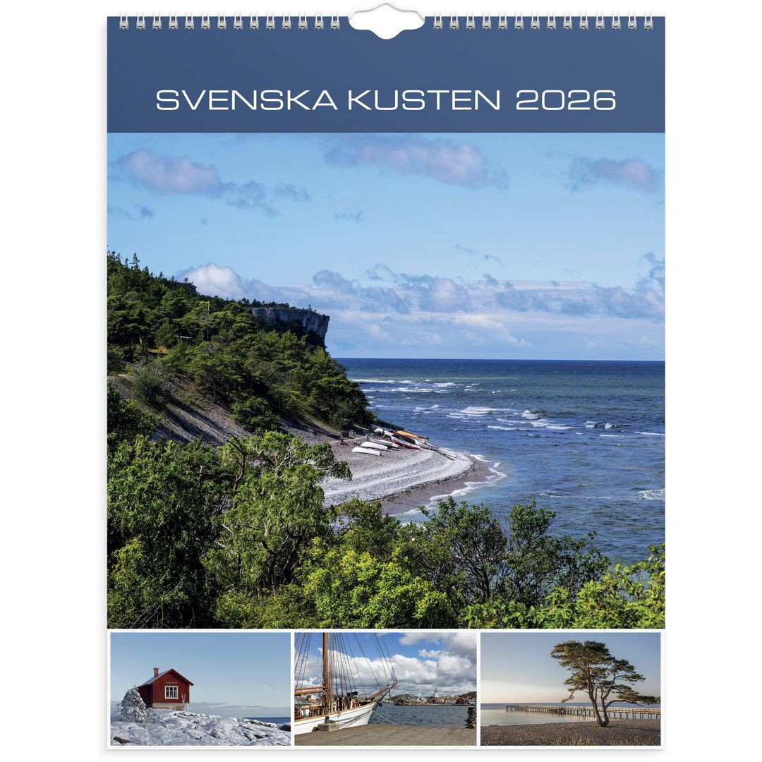BildeVäggkalender Svenska Kusten 2026