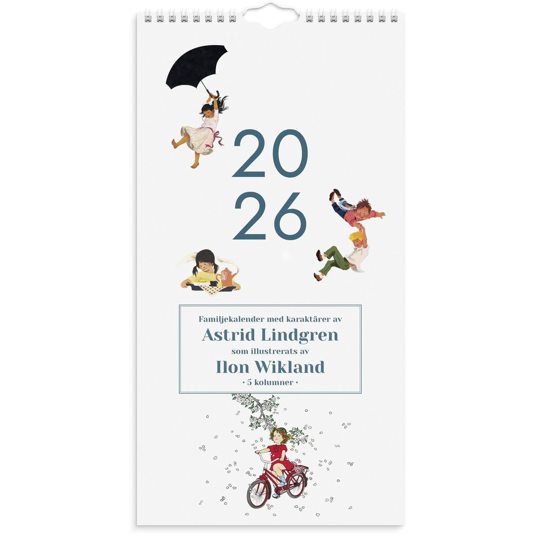BildeFamiljekalender Ilon Wikland 2026