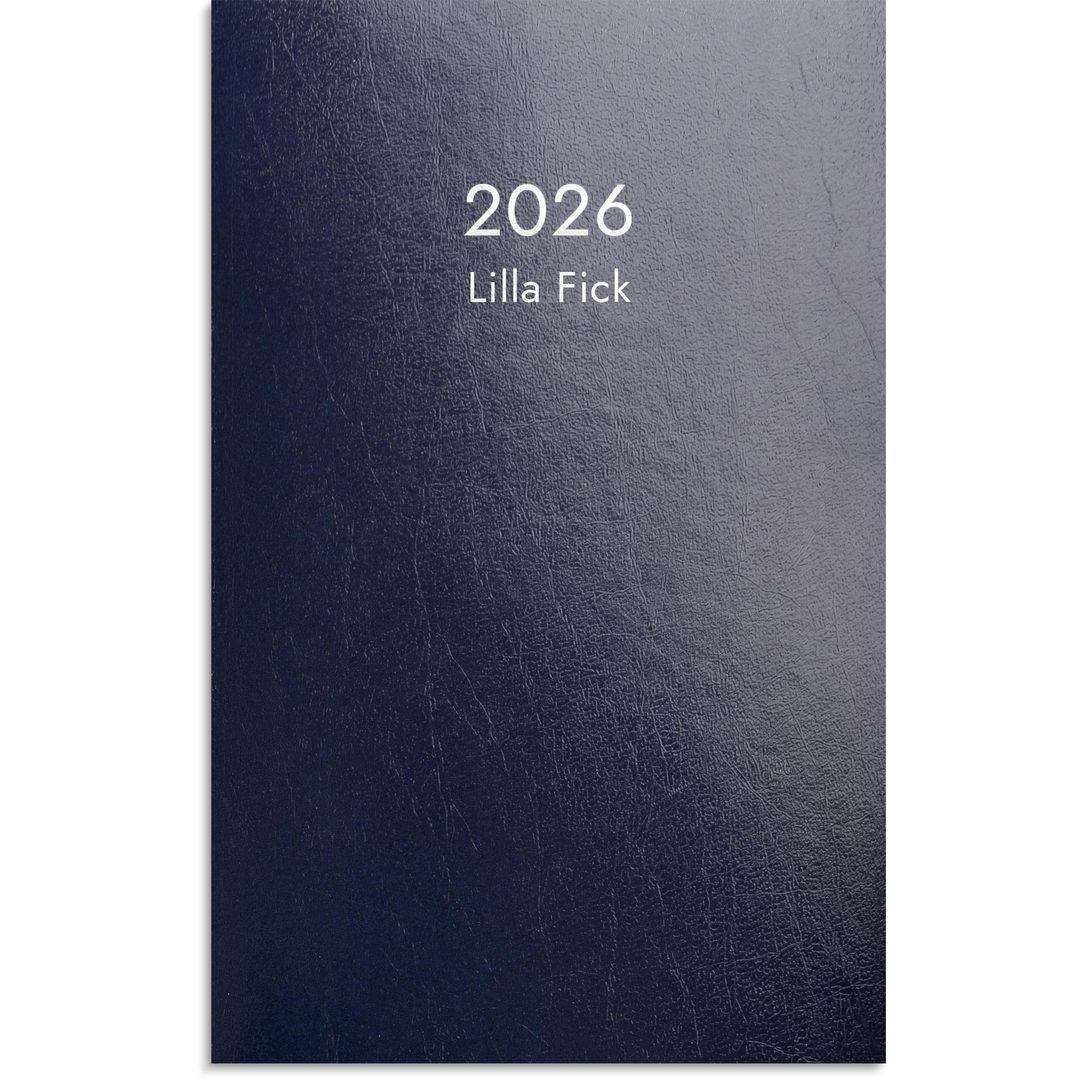 BildeKalender Lilla fick 2026 blå